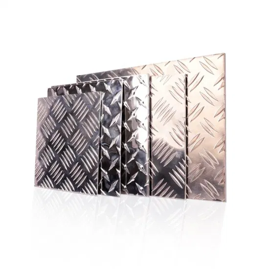 Высококачественные алюминиевые пластины с тиснением в клетку
